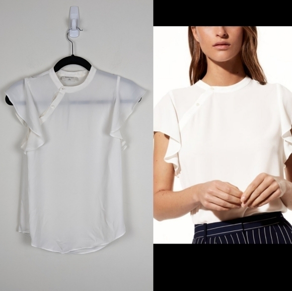 Aritzia Tops - ARITZIA Babaton Chaplin Top white xxs